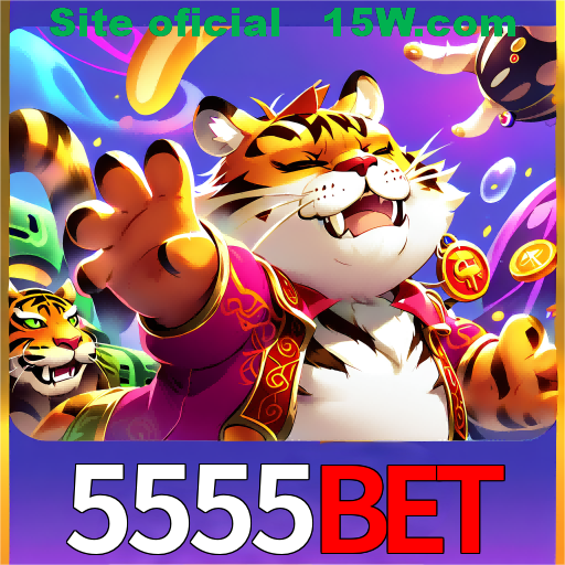 Imagem promocional da 5555Bet mostrando a plataforma e suas vantagens